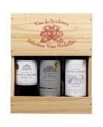 Bordeaux Sammlerboxen in Geschenkverpackung  - 3 x 0.75L